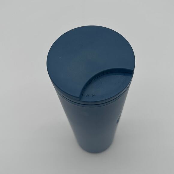 Starbucks 100% Plastic Blue 16oz Hot Cold Tumbler - Picture 3 of 4